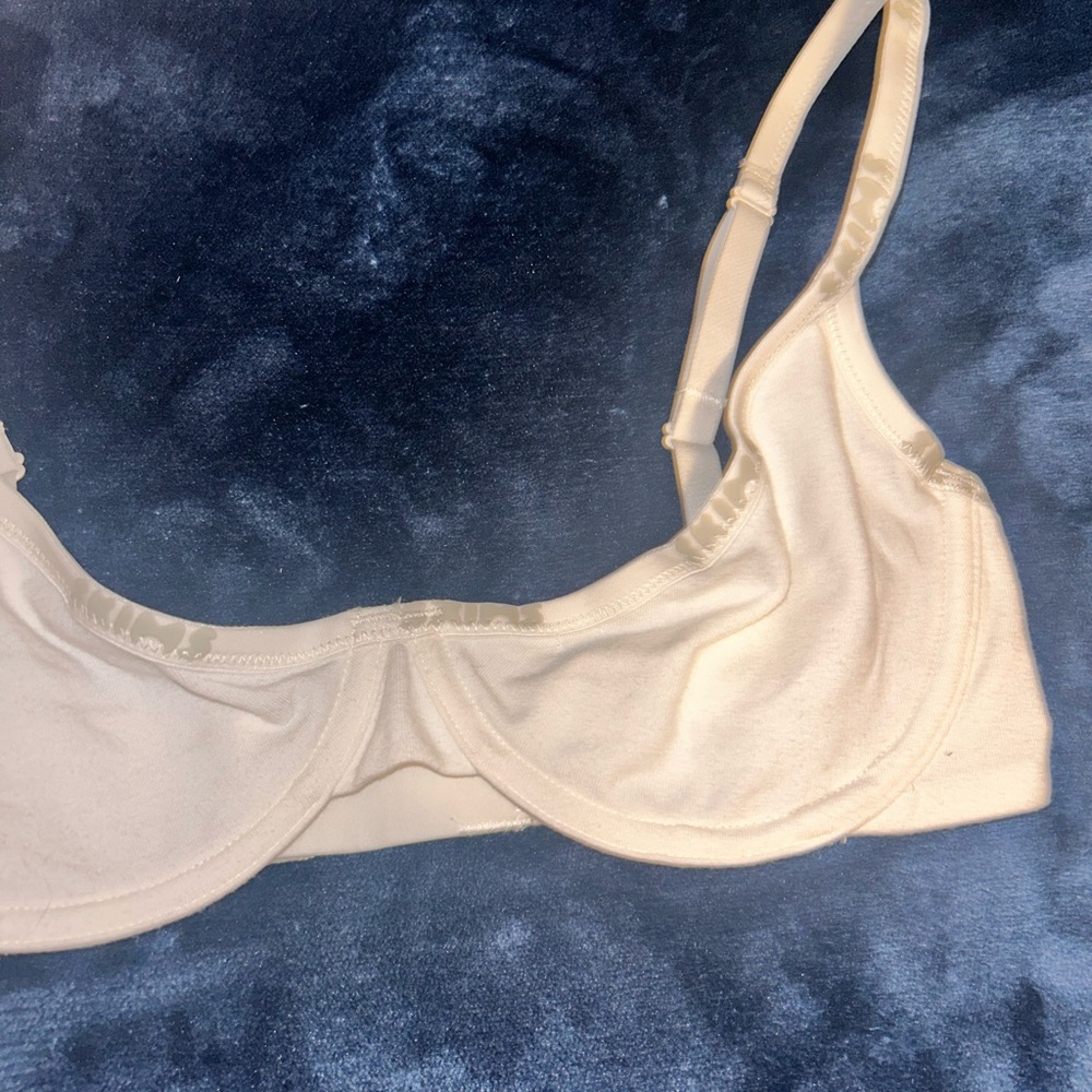 SKIMS Logo Underwire Demi Bra in Stretch-cotton (BNWT) - Picture 10 of 14